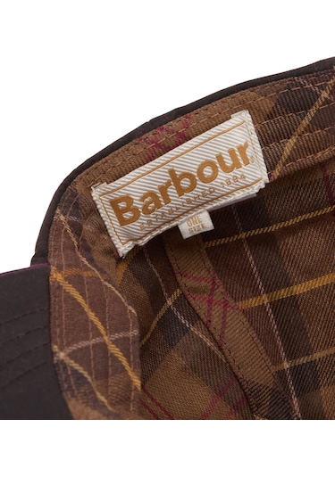 Barbour Beauly Yağlı Şapka Ru52 Rustic/merlot Bordo