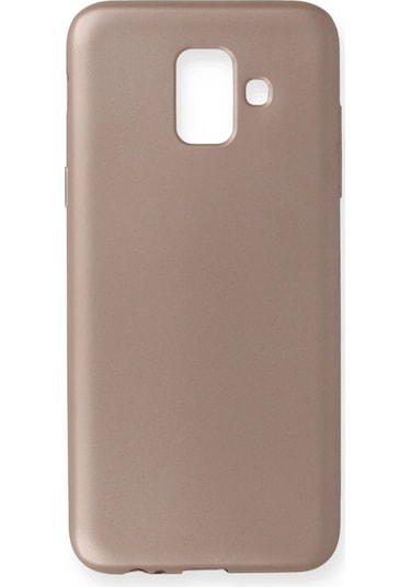 Mey İthalat Samsung Galaxy Uyumlu A6 2018 Kılıf First Silikon - Rose Gold
