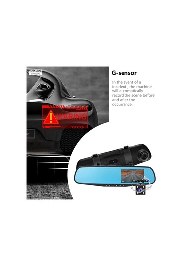 Xushidz S02pro 1080p Ayna Dash Kamera Ön Ve Arka Araç Kamera Çift Araç S02 16g