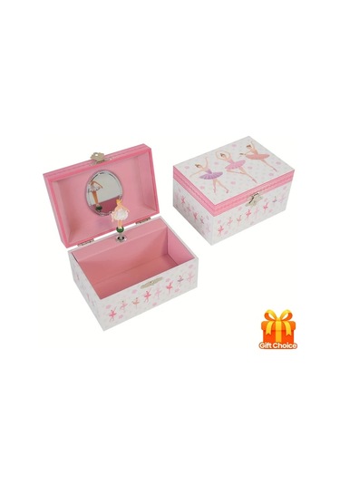 Willowhaven Klasik Ahşam Bale Dansçılı Müzik Kutusu Kurmalı Aksesuar Düzenleyici