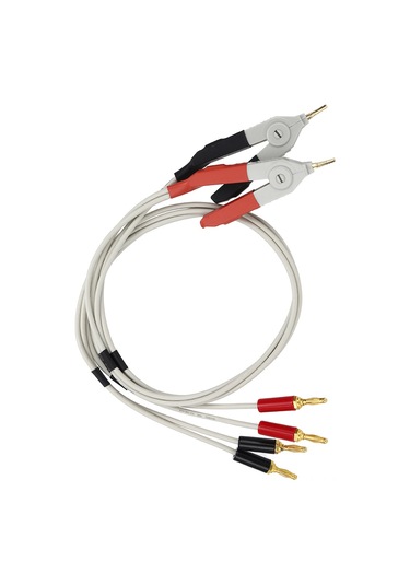 Tenfowee Dört Terminol Dijital Köprü Test Kablosu, Düşük Direnc Testi İçin Hassas Tester Bağlantı Kablosu Gtl-108a, 9287-10, 9467 Uyumlu