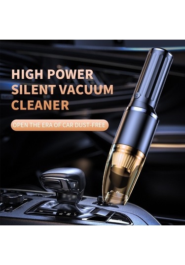 Wondernest Taşınabilir Süpürge Sones Siyah Q19 Mini Kablosuz Güçlü Emişli El Süpürgesi Siyah