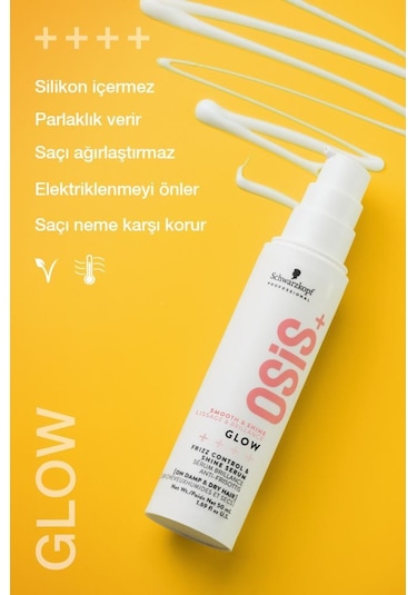 Osis Glow Elektriklenme Karşıtı Parlaklık Serumu 50 ML