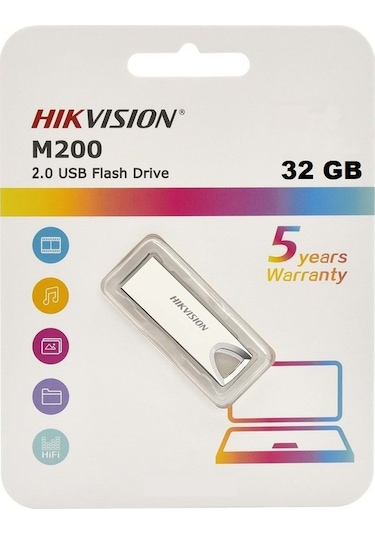 Hikvision M200 32GB 2.0 USB Flash Bellek