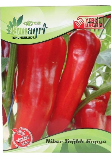 SunaGRi Yağlık Kapya Biber Sebze Tohumu