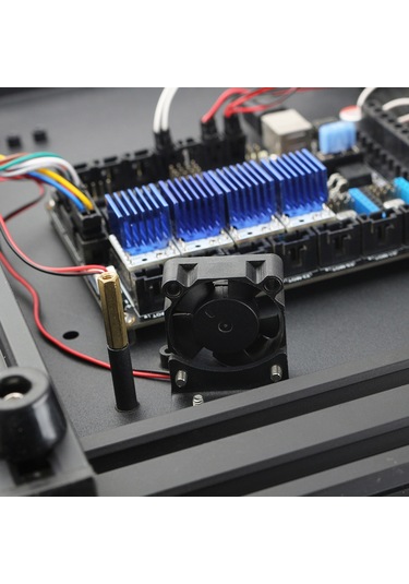 Ranyeek 3d Yazıcı Soğutma Fanı 3010 Hidrolik Yataklı Dc12v 2 Adet Düşük Gürültüli Ender-3/prusa İ3 Uyumlu