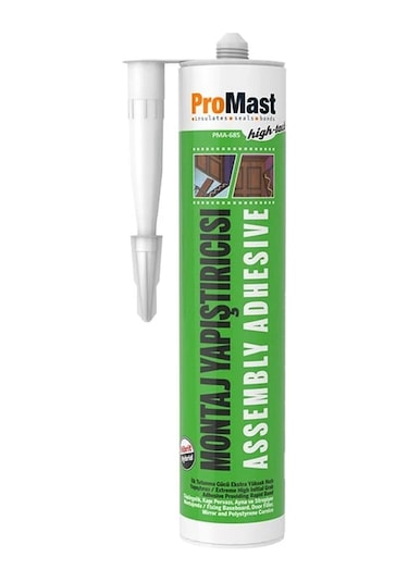 310 Ml Promast Pma 685 High Tack Montaj Yapıştırıcı Beyaz