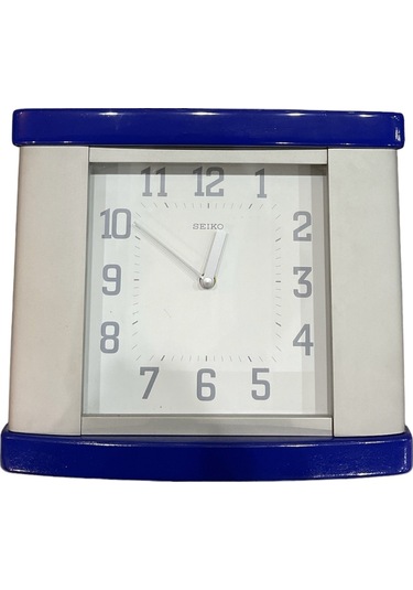 Seiko Duvar Saati Qha201ln Beyaz - Lacivert