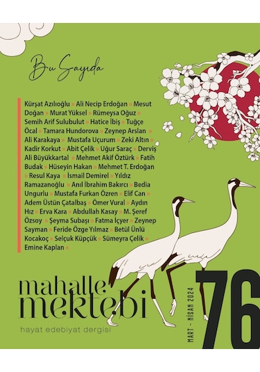 Mahalle Mektebi 76.sayı Mart-nisan 2024