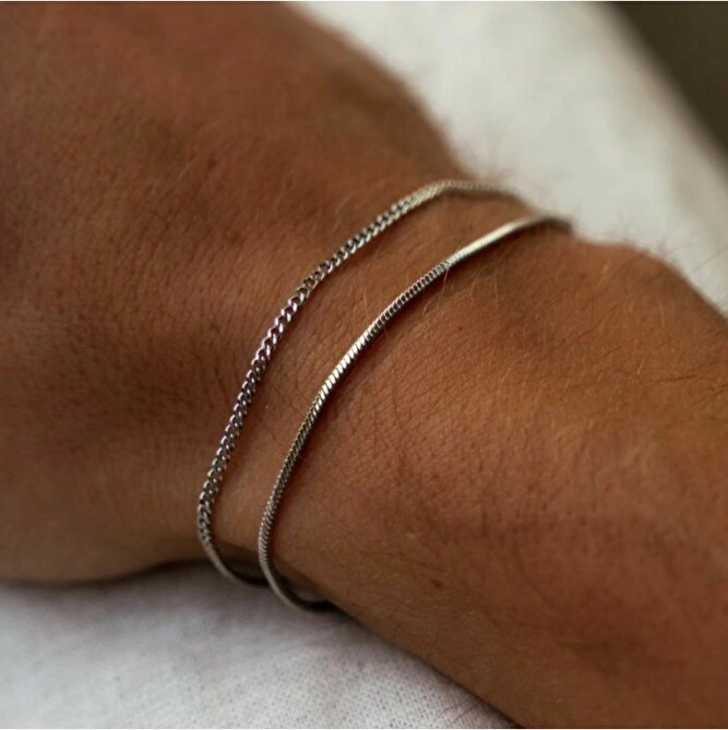 İtalyan Çelik Bileklik Sevgili Dost Bilekliği 2 Adet 1 Gold, 1 Gümüş Altın - Gümüş