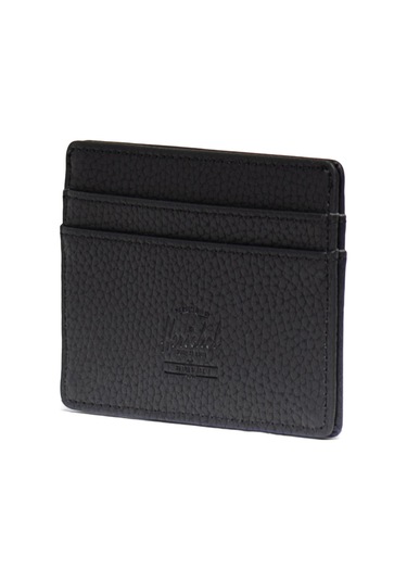 Herschel Charlie Cardholder Vegan Leather Unisex Kartlık 11147-00001-os Black Siyah