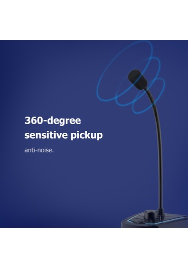 Skycıty Mikrofon, 360 Derece Ses Alma Özelliği