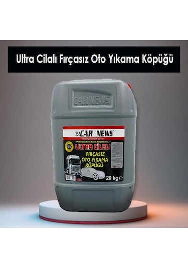 Car News Ultra Cilalı Fırçasız Oto Yıkama Köpüğü 20 Kg