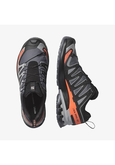 Salomon Xa Pro 3d V9 Gore-tex Turbulence/black/burnt Ochre Erk Outdoor Ayakkabı L47817500 Antrasit