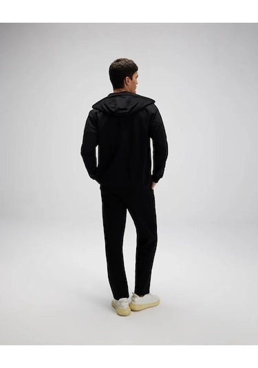 Ellesse Kapüşonlu Siyah Erkek Sweatshirt Em617 Siyah