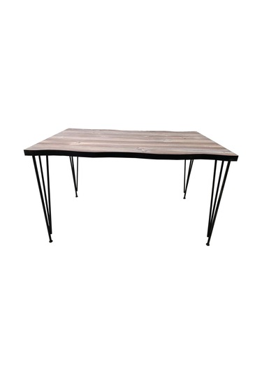 Evimeaksesuar Eko 86 X 130 Cm Kütük Desenli Sabit Tel Masa(Mutfak&Cafe Masası) Evimeaksesuar Eko 86 X 130 Cm Kütük Desenli Sabit Tel Masa(Mutfak&Cafe Masası)