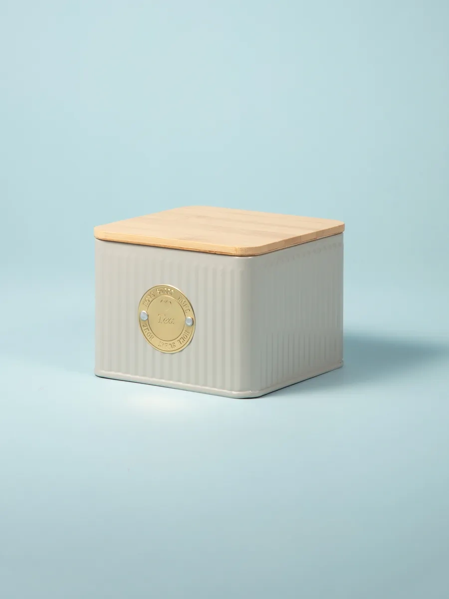 Agness Majesty 800 Ml Kapaklı Metal Çay Kavanozu 167236301