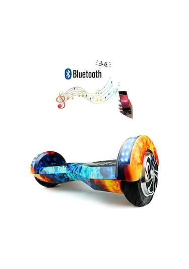 Citymate Smart Balance Elektrikli Kaykay Hoverboard 8.5inch + Hoverkart Set Akıllı Denge Ledli Bluetooth D10
