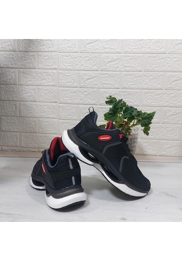 Dunlop 2401 Siyah Fuspetli Air Rahat Taban Erkek Spor Ayakkabı 001