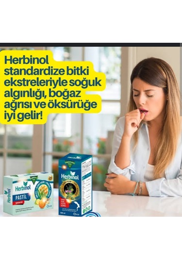 Herbinol Sinir Otu İzlanda Yosunu Boğaz Şurubu 150 Ml