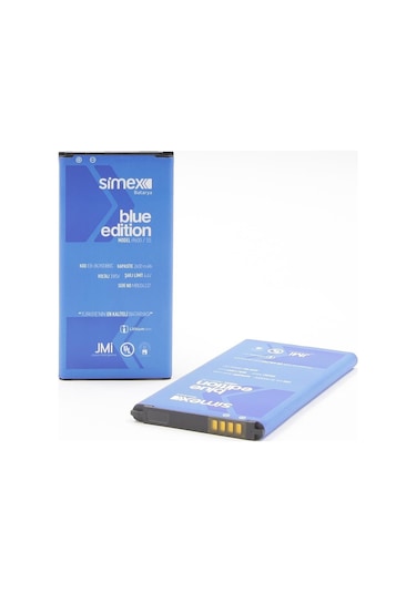 Simex I9600 Galaxy S5 İle Uyumlu Bg900bbc Sbt-03 Batarya Blue Edition