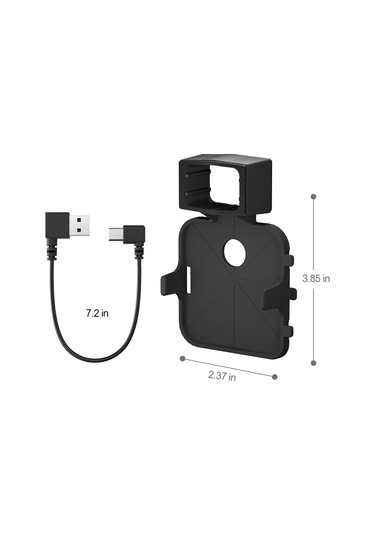 Tenfowee Blink Sync Module 2 Duvar Montaj Aparatı - Kolay Kurulum, Sağlam Ve Esnek Tasarım, Abd Ve Avrupa Prizleri İçin Siyah