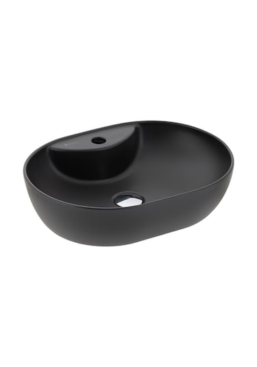 Seramiksan A002060h Alto Lavabo Mat Siyah 50 CM
