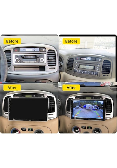 Hyundai Accent Era Android Multimedya 2/32GB 9 İnc Hd Ips Ekran