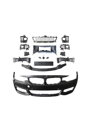 Bmw F32, F36 Lcı M-tech Ön Tampon Seti, F.yık-lı, Pdcli, 2013-20, B A51118060879s1