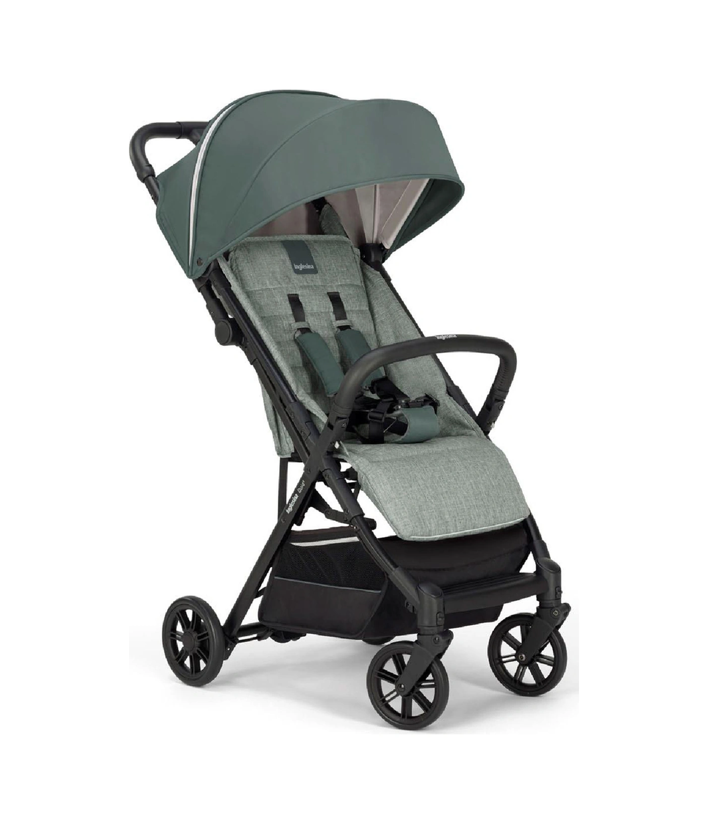 Inglesina Quid2 Tek El Tek Hamle Ile Katlanıp Açılan Kabin Boy Bebek Arabası Elephant Grey