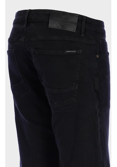 Leon Siyah Normal Bel Regular Fit Jean Şort A 565-160 Siyah