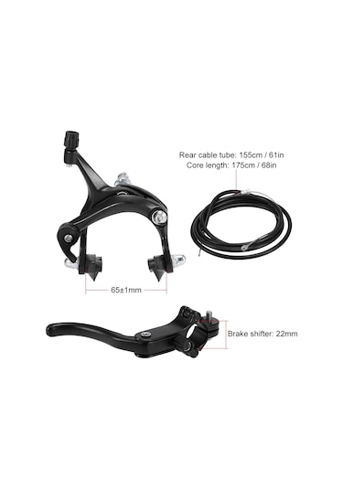 Bisiklet Freni, Ön/arka Fixie Bisiklet Fren Kiti Yol Bisiklet Kruvazörü Fren Seti Bisiklet Kaliper Fren Kiti Yan Çekme Seti