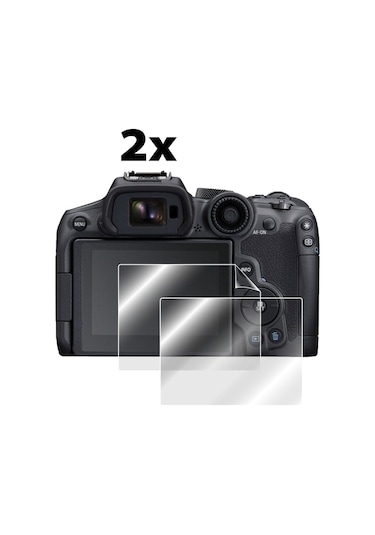 IPG Canon EOS R7 Mirrorless Kamera Görünmez Ekran Koruyucu (2 Adet)