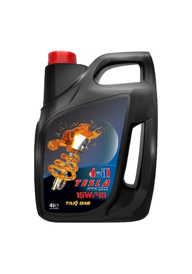 Doill Tesla 15W-40 API SL/CF ACEA A3/B4 Yarı Sentetik Motor Yağı 4 L