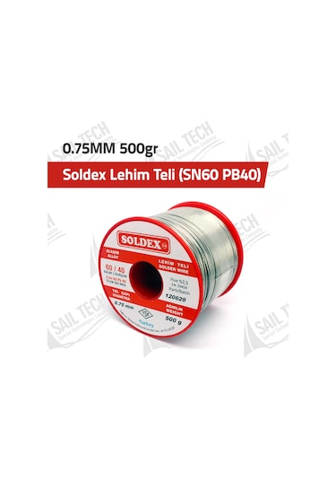 Soldex Lehim Teli 0.75Mm 500Gr Sn60 Pb40