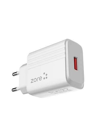 Mobilefix Play Serisi Pl1 Type-c 2in1 Seyahat Şarj Aleti 12w - Beyaz Beyaz