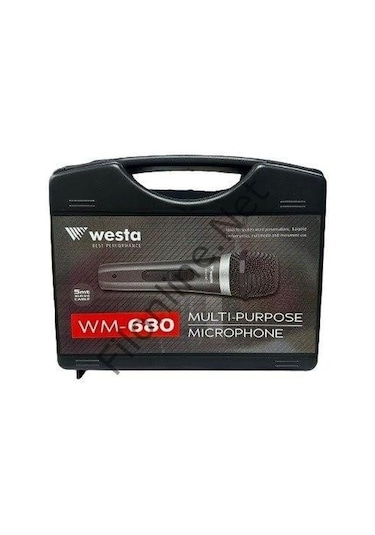 Westa Wm-680 Kablolu El Mikrofonu
