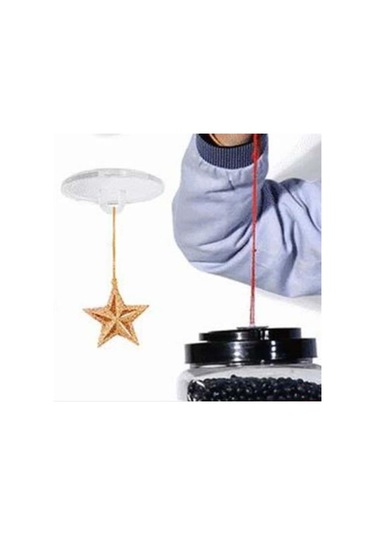 River World 3 Cm Çaplı 20 Adet Yuvarlak Şeffaf Güçlü Disk Yapışkanlar Çok Renkli