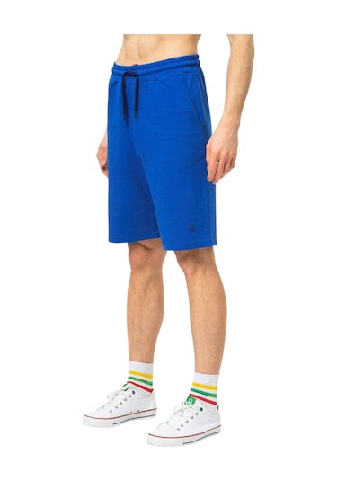 United Colors of Benetton Erkek Şort Bnt-m086b Mavi