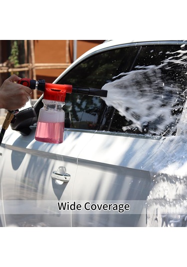 Qianfan Araba Yıkama Köpük Tabancası 1l Şeffaf Şişe Püskürtme