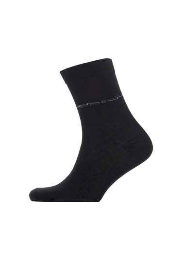Zolotaa İgla Yüksek Pamuklu Çorap 10 Çiftlik Set 4700059 Siyah