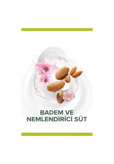 Palmolive Duş Jeli Badem ve Nemlendirici Süt 2 x 500 ML + Zeytin Özü ve Nemlendirici Süt 2 x 500 ML