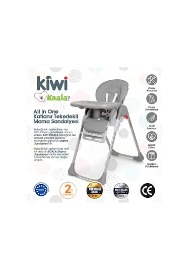 Kiwi Safe & Comfort Koala All in One Mama Sandalyesi