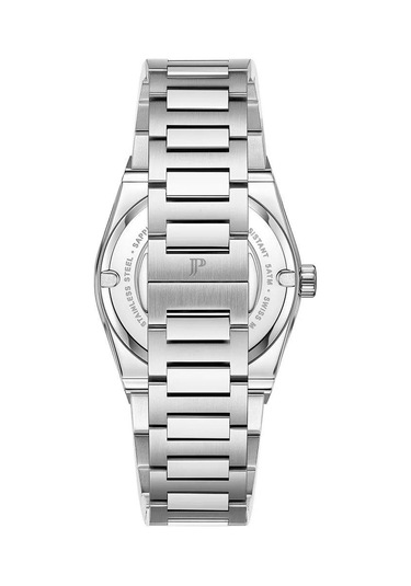 Jacques Philippe Jpqgc571336 Swiss Made Quartz Çelik Gri Mavi Kadran Safir Cam 40 Mm Erkek Kol Saati Gri