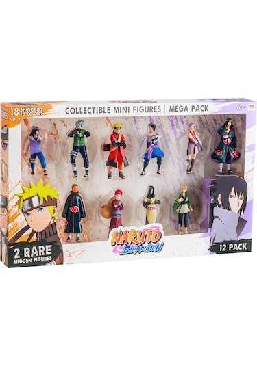 Naruto 12'li Koleksiyon Figür Seti Model 1