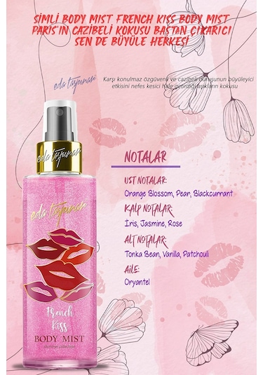 Eda Taşpınar French Kiss Body Mist Vücut Spreyi 200 ML