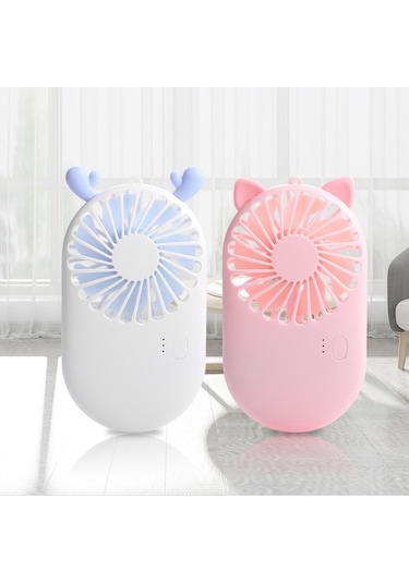 Yeni Desen Cep Fanları Usb Şarj Mini-tutma Fanları Öğrenci Açık Hava Taşınabilir Küçük Fan Mini Hava Soğutucu Beyaz 2553 Renkli