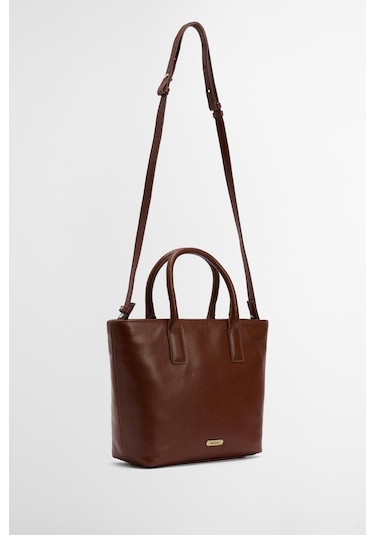 Barbour Birch Deri Kol Çantası Br11 Brown Kahverengi