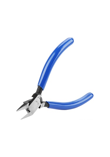 Tenfowee 10 Cm Krom Vanadyum Çelik Kablo Kesici, Ergonomik Plastik Kollü, Dayanıklı Bıçaklı, Elektronik Tamiri Ve Kuruşçuluk İçin Uygun