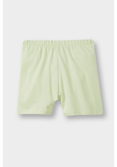 DeFacto Erkek Bebek 2'li Takım Baskılı Kısa Kollu Tişört Beli Lastikli Şort E6836A525SMGN721